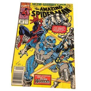 Marvel Comic Book The Amazing Spider-Man Issue #351 Nova & New Warriors 1991
